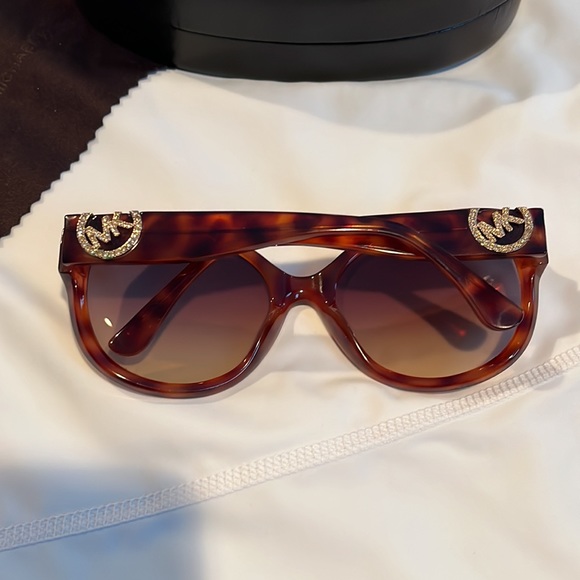 Michael Kors Tan Sunglasses - Picture 6 of 7